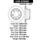 Tarcze nacinane StopTech Sport 126.37040SL/39SR (tył)