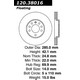 Tarcze nacinane StopTech Sport 126.38016SL/SR (przód)