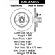 Tarcze nacinane StopTech Sport 126.65055SL/SR (przód)