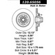 Tarcze nacinane StopTech Sport 126.65056SL/SR (przód)