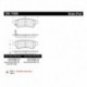 Klocki hamulcowe StopTech Street Select 305.11000 (tył)