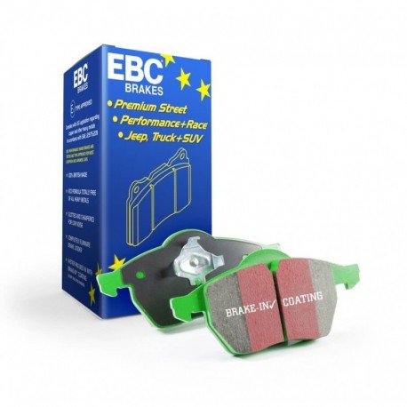 Klocki hamulcowe EBC GreenStuff DP21155 (przód / tył)