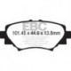 Klocki hamulcowe EBC GreenStuff DP22186 (tył)