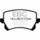 Klocki hamulcowe EBC RedStuff DP32278C (tył)