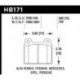 Klocki hamulcowe Hawk Performance HP Plus HB171N.590 (przód)