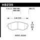 Klocki hamulcowe Hawk Performance HP Plus HB235N.665 (przód)