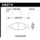 Klocki hamulcowe Hawk Performance HP Plus HB274N.610 (przód)