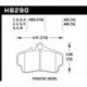 Klocki hamulcowe Hawk Performance HP Plus HB290N.606 (tył)