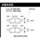 Klocki hamulcowe Hawk Performance HP Plus HB445N.610 (tył)