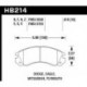Klocki hamulcowe Hawk Performance HPS HB214F.618 (przód)