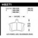 Klocki hamulcowe Hawk Performance HPS HB271F.635 (tył)