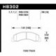 Klocki hamulcowe Hawk Performance HPS HB302F.700 (przód)