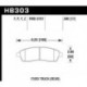 Klocki hamulcowe Hawk Performance HPS HB303F.685 (tył)