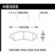 Klocki hamulcowe Hawk Performance HPS HB305F.610 (tył)