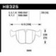 Klocki hamulcowe Hawk Performance HPS HB325F.720 (przód)