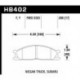 Klocki hamulcowe Hawk Performance HPS HB402F.669 (przód)
