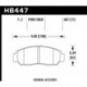 Klocki hamulcowe Hawk Performance HPS HB447F.667 (przód)