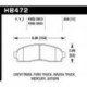 Klocki hamulcowe Hawk Performance HPS HB472F.650 (przód)