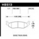 Klocki hamulcowe Hawk Performance HPS HB513F.610 (tył)