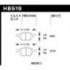 Klocki hamulcowe Hawk Performance HPS HB519F.682 (przód)