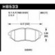 Klocki hamulcowe Hawk Performance HPS HB533F.668 (przód)
