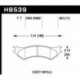 Klocki hamulcowe Hawk Performance HPS HB539F.650 (tył)