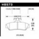 Klocki hamulcowe Hawk Performance HPS HB573F.615 (tył)