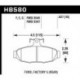 Klocki hamulcowe Hawk Performance HPS HB580F.627 (tył)