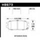 Klocki hamulcowe Hawk Performance HPS HB673F.602 (tył)