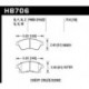 Klocki hamulcowe Hawk Performance HPS HB706F.714 (przód)