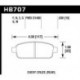 Klocki hamulcowe Hawk Performance HPS HB707F.638 (tył)