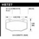 Klocki hamulcowe Hawk Performance HPS HB727F.592 (tył)