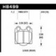 Klocki hamulcowe Hawk Performance HPS 5.0 HB499B.610 (tył)