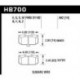 Klocki hamulcowe Hawk Performance HPS 5.0 HB700B.562 (przód)