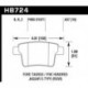 Klocki hamulcowe Hawk Performance HPS 5.0 HB724B.637 (tył)