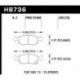 Klocki hamulcowe Hawk Performance HPS 5.0 HB736B.629 (przód)