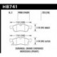 Klocki hamulcowe Hawk Performance HPS 5.0 HB741B.723 (przód)