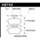 Klocki hamulcowe Hawk Performance HPS 5.0 HB742B.690 (tył)