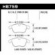 Klocki hamulcowe Hawk Performance HPS 5.0 HB759B.750 (przód)