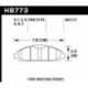 Klocki hamulcowe Hawk Performance HPS 5.0 HB773B.664 (przód)